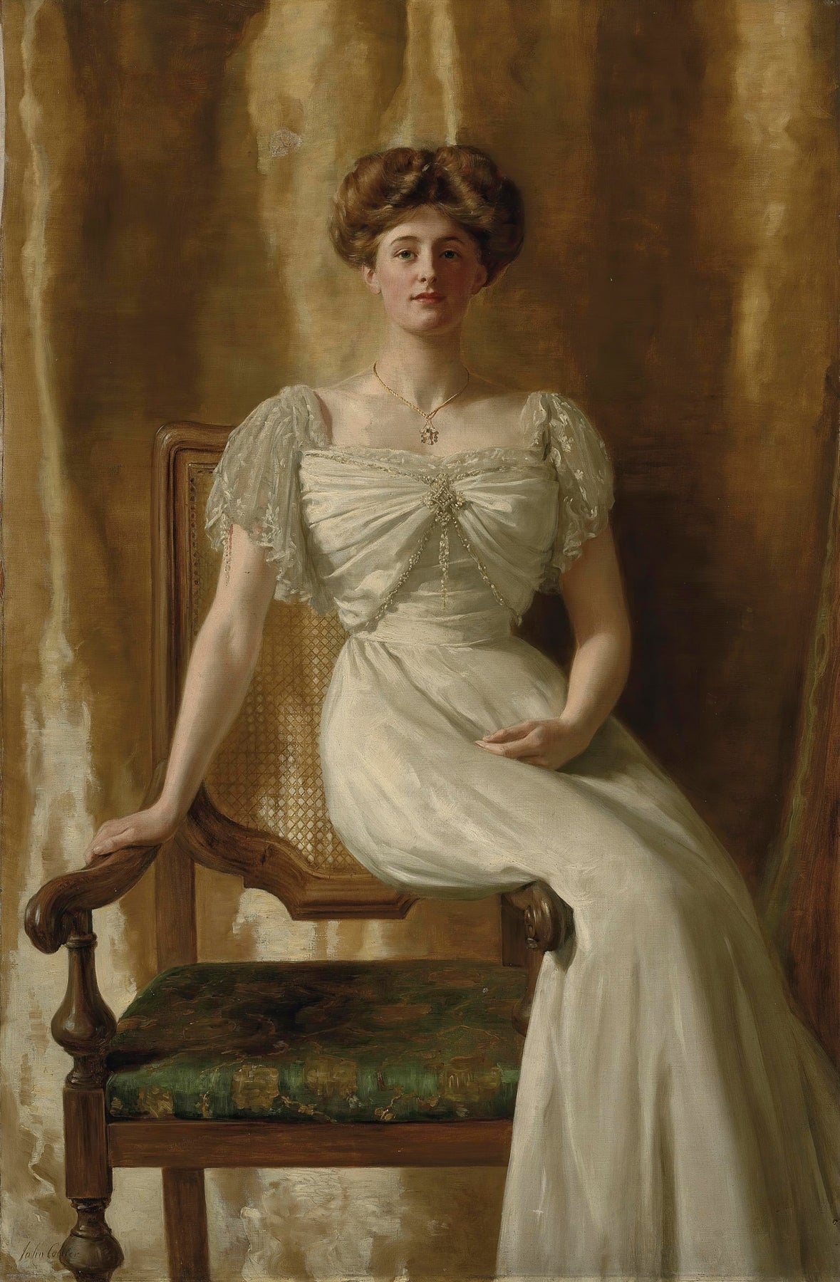 Portrait of The Hon. Mrs Harold Ritchie - John Collier