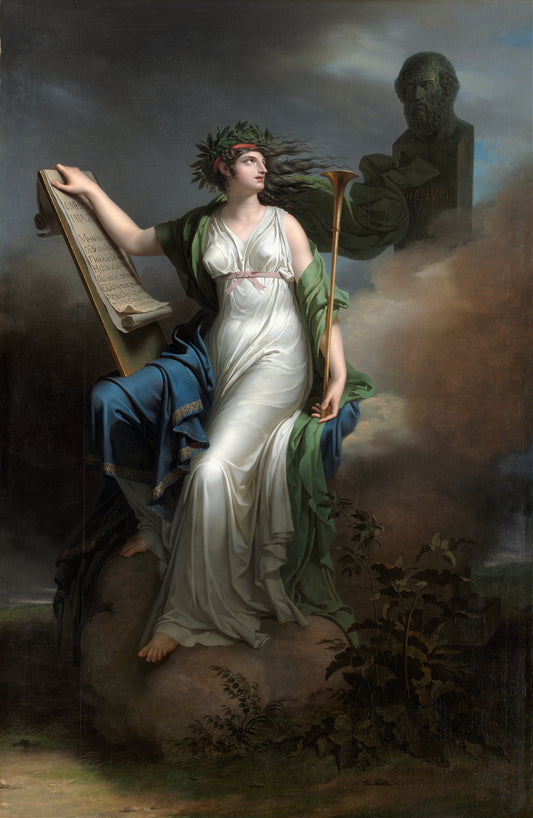 Calliope, Muse of Epic Poetry - Charles Meynier