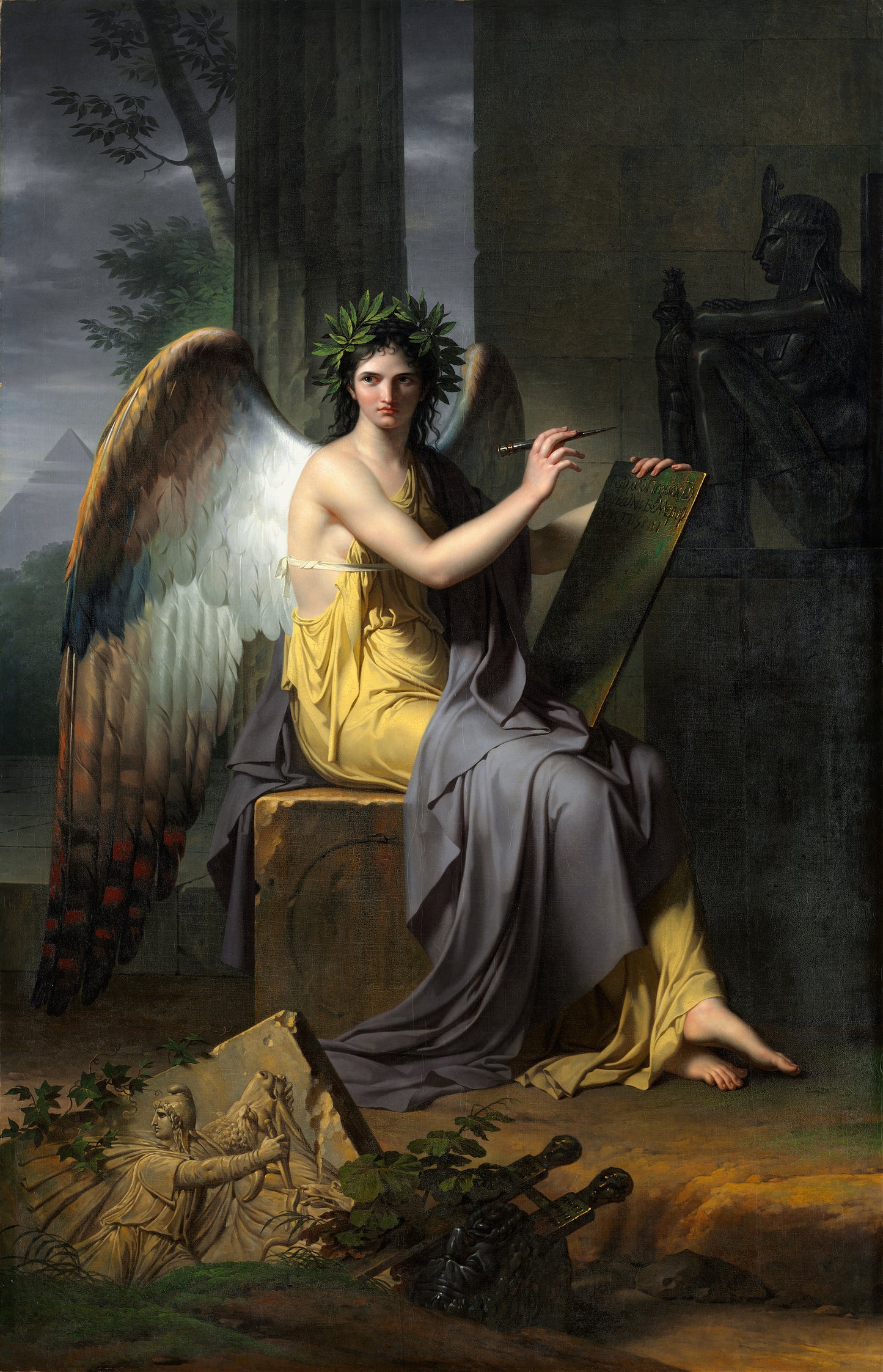 Clio, Muse of History - Charles Meynier