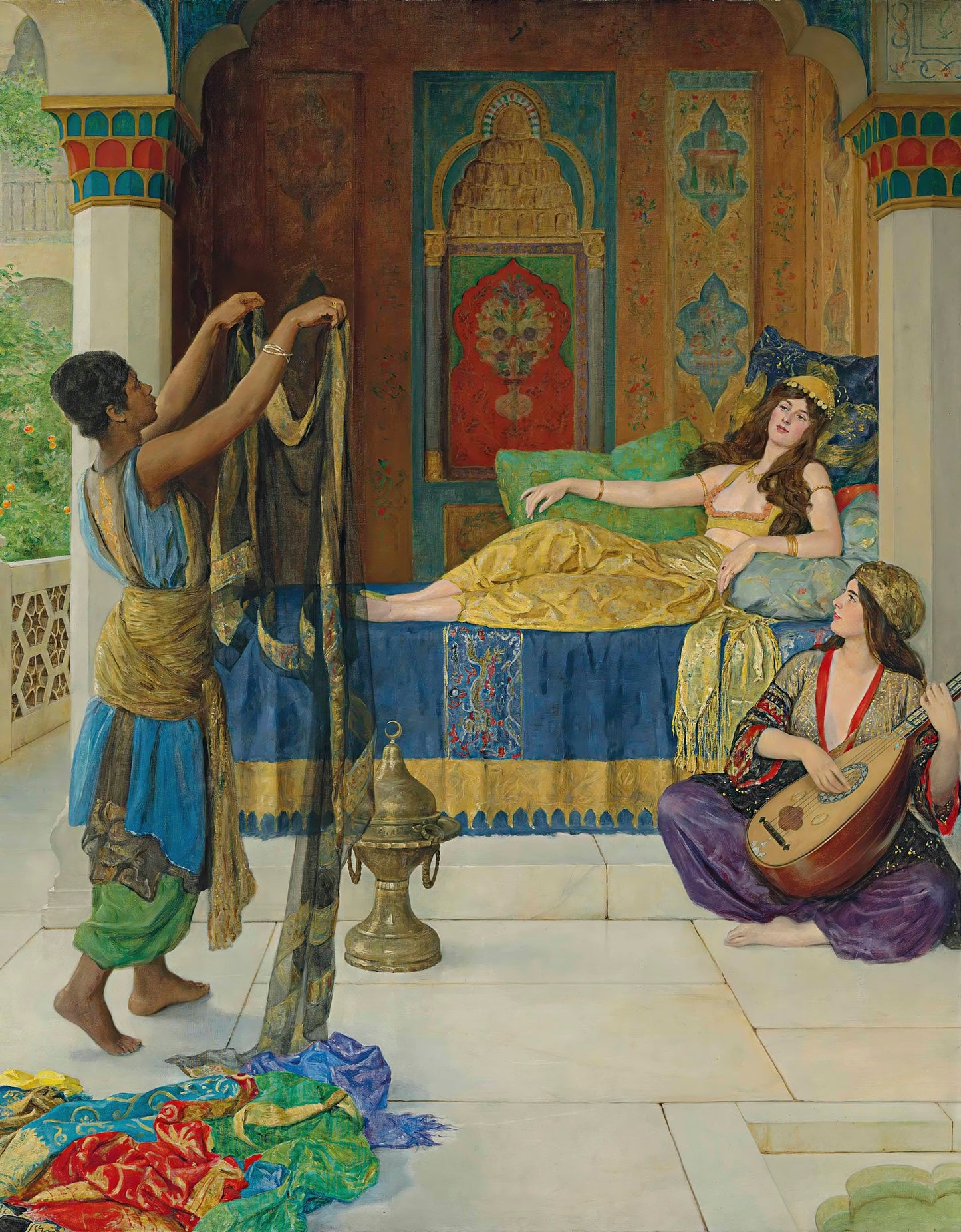 Myrrh, Aloes and Cassia - John Collier