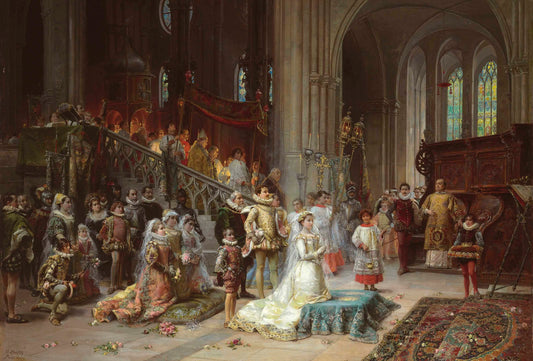 A Coronation - Cesare-Auguste Detti