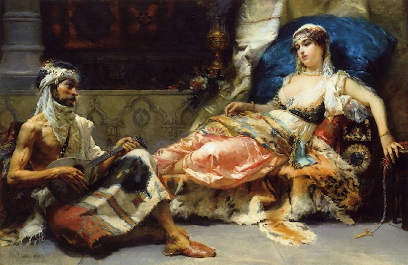 A Musical Interlude - Cesare-Auguste Detti