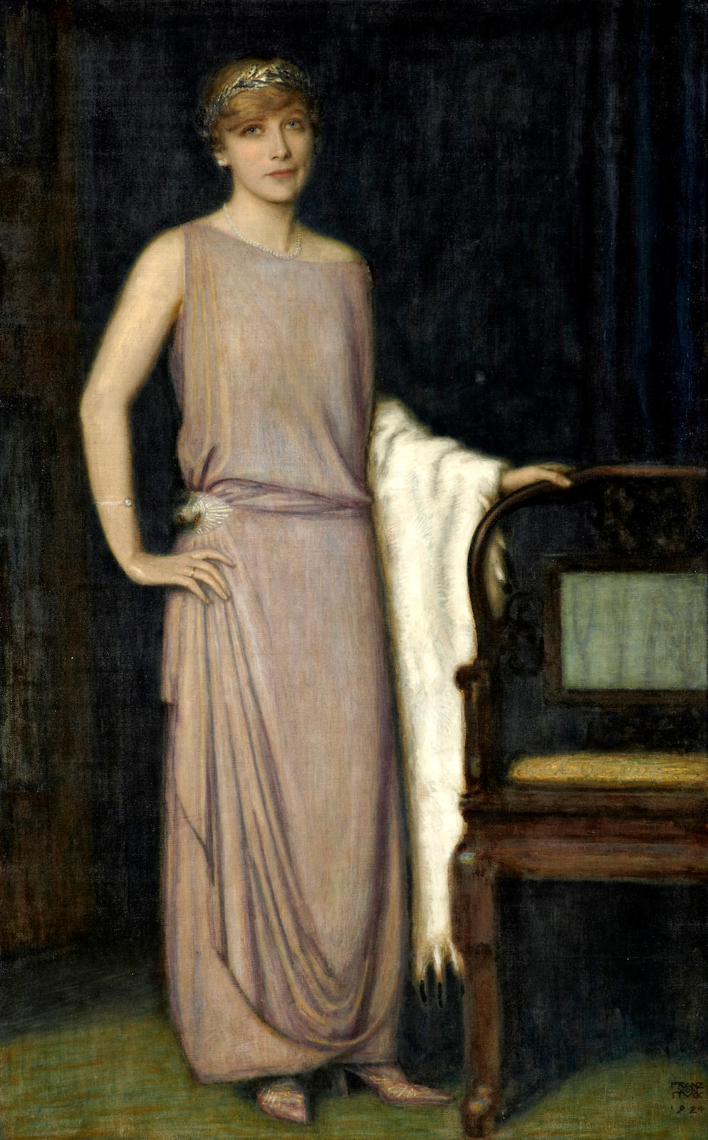 A Portrait of Marianne Mechler - Franz von Stuck