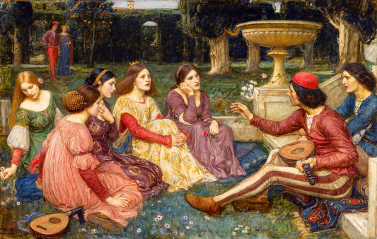 A Tale from the Decameron - John William Waterhouse