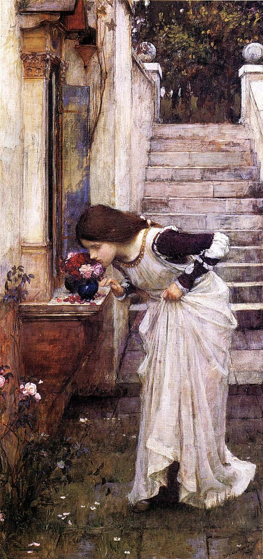 At the Shrine- John William Waterhouse