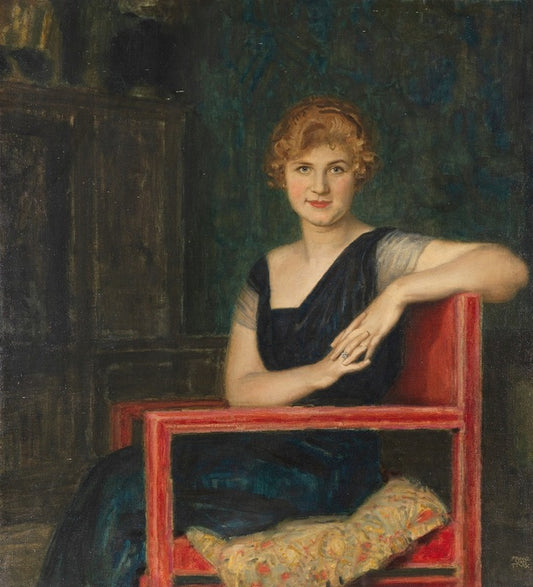 Bildnis einer Dame - Franz Von Stuck