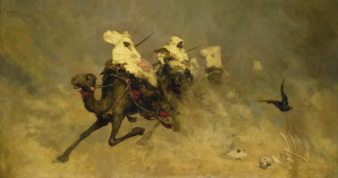 Camel Cavalry - Wilhelm Kotarbiński