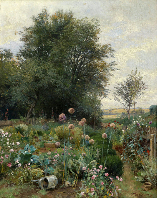 Cottage Garden in Lower Austria - Hugo Darnaut