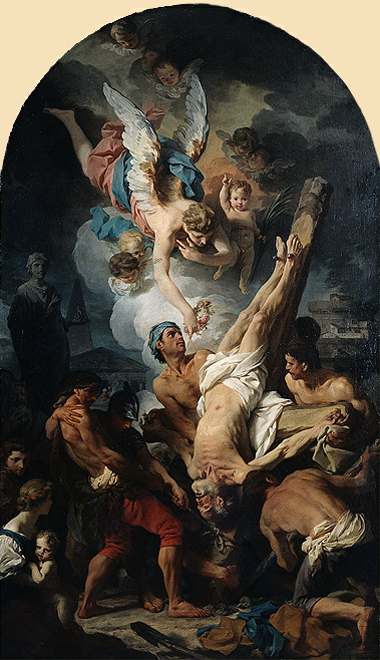 Crucifixion of Saint Peter - Pierre Subleyras