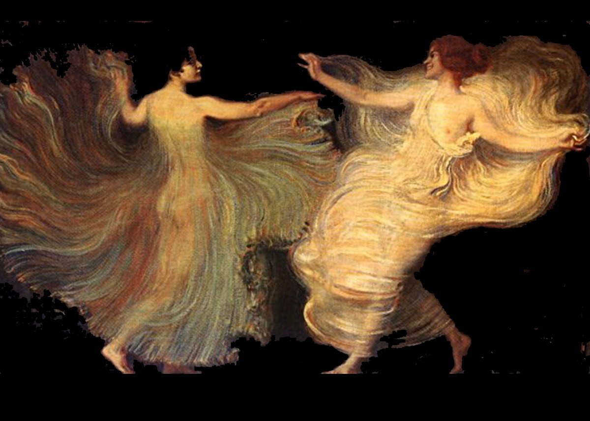 Dancers - Franz Von Stuck