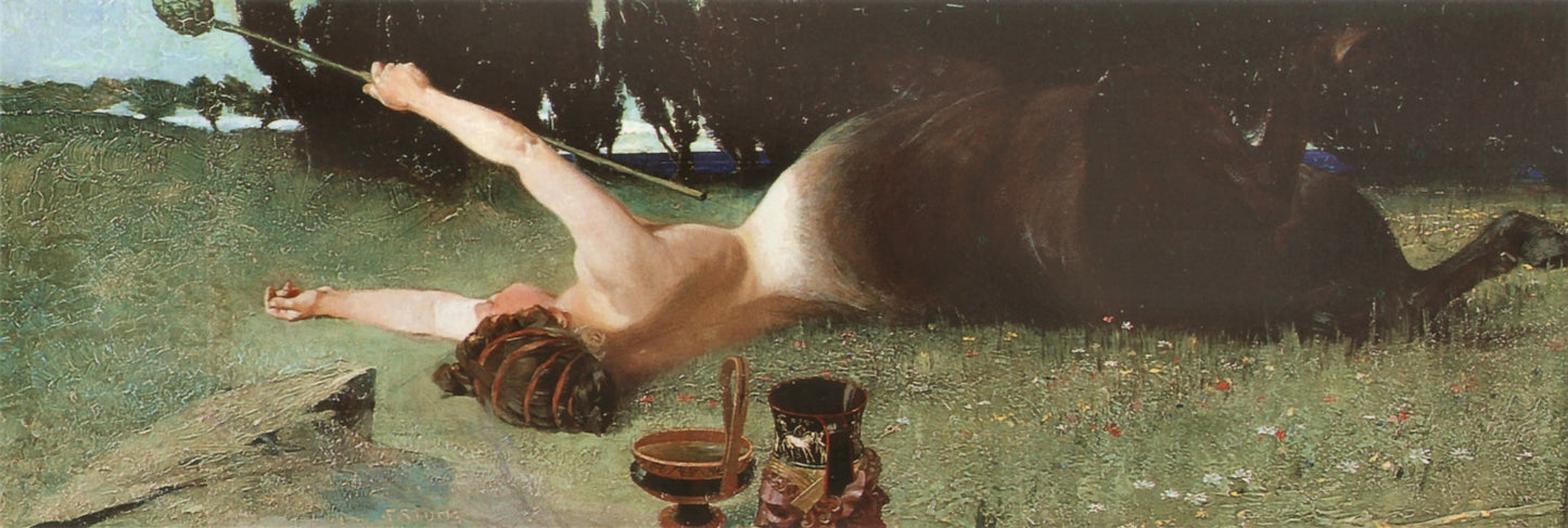 Drunken Cantaur - Franz von stuck