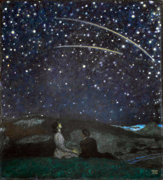 Falling Stars - Franz Von Stuck