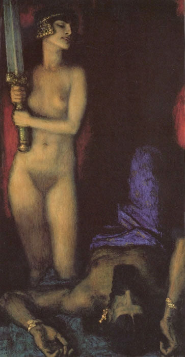 Judith and Holofernes - Franz von Stuck