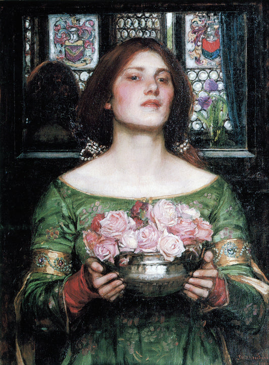 Gather Ye Rosebuds while ye may - John William Waterhouse