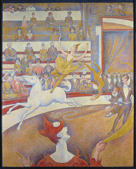 Le Cirque - Georges Seurat - Reproductions de tableaux et peintures haut de gamme