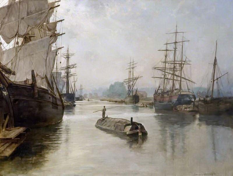 Gloucester Docks - John Collier