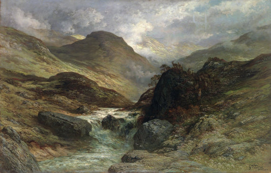 Gorge in the Mountains - Gustave Doré