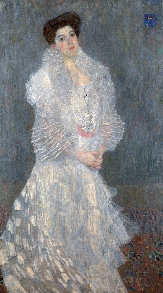 Portrait de Hermine Gallia - Gustav Klimt - Reproductions de tableaux et peintures haut de gamme