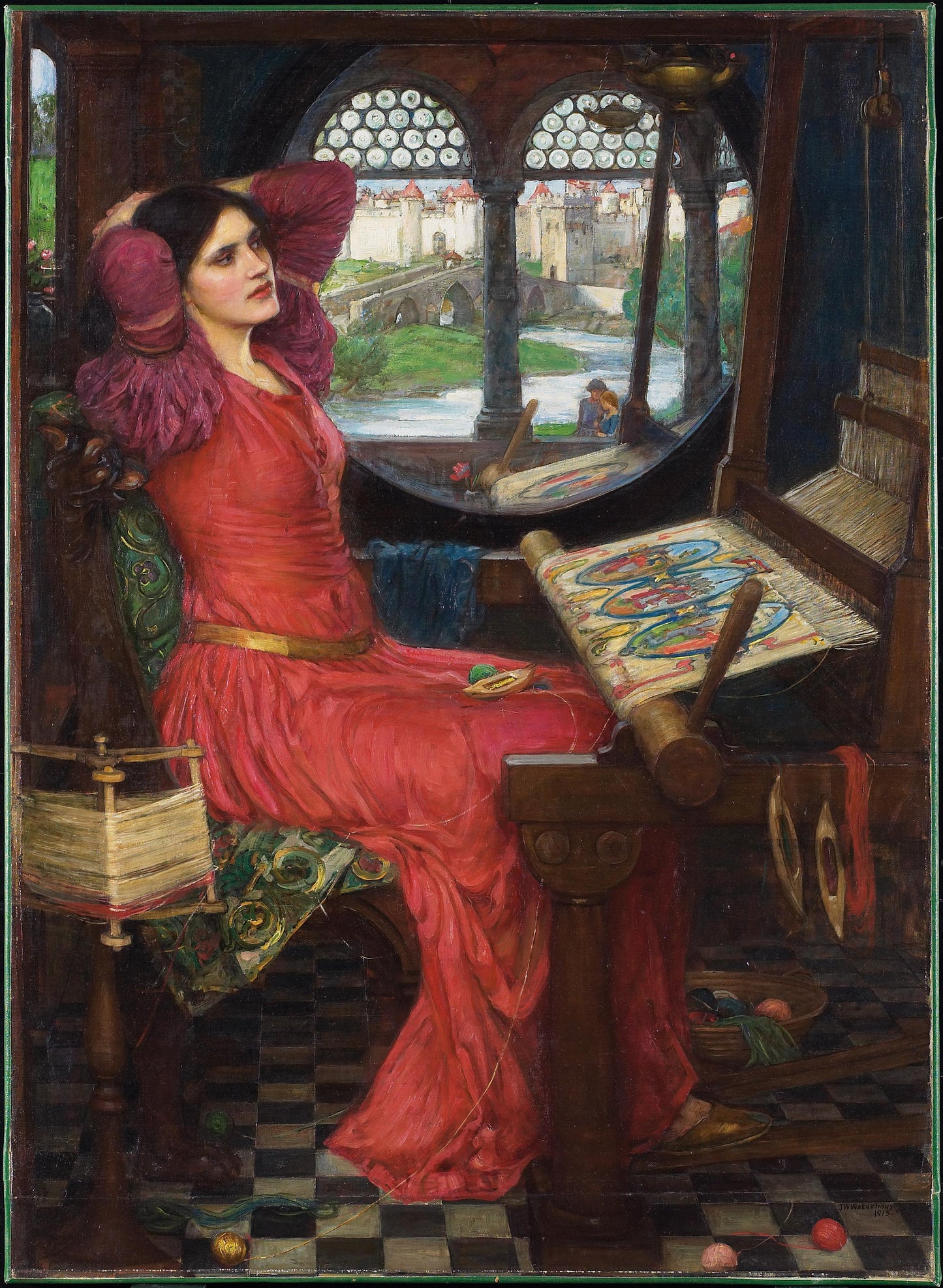 I am Half sick of Shadows said the Lady of Shalott - John William Waterhouse