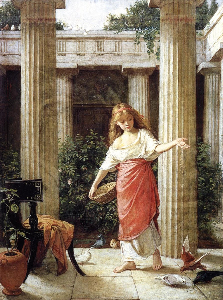 In the Peristyle - John William Waterhouse