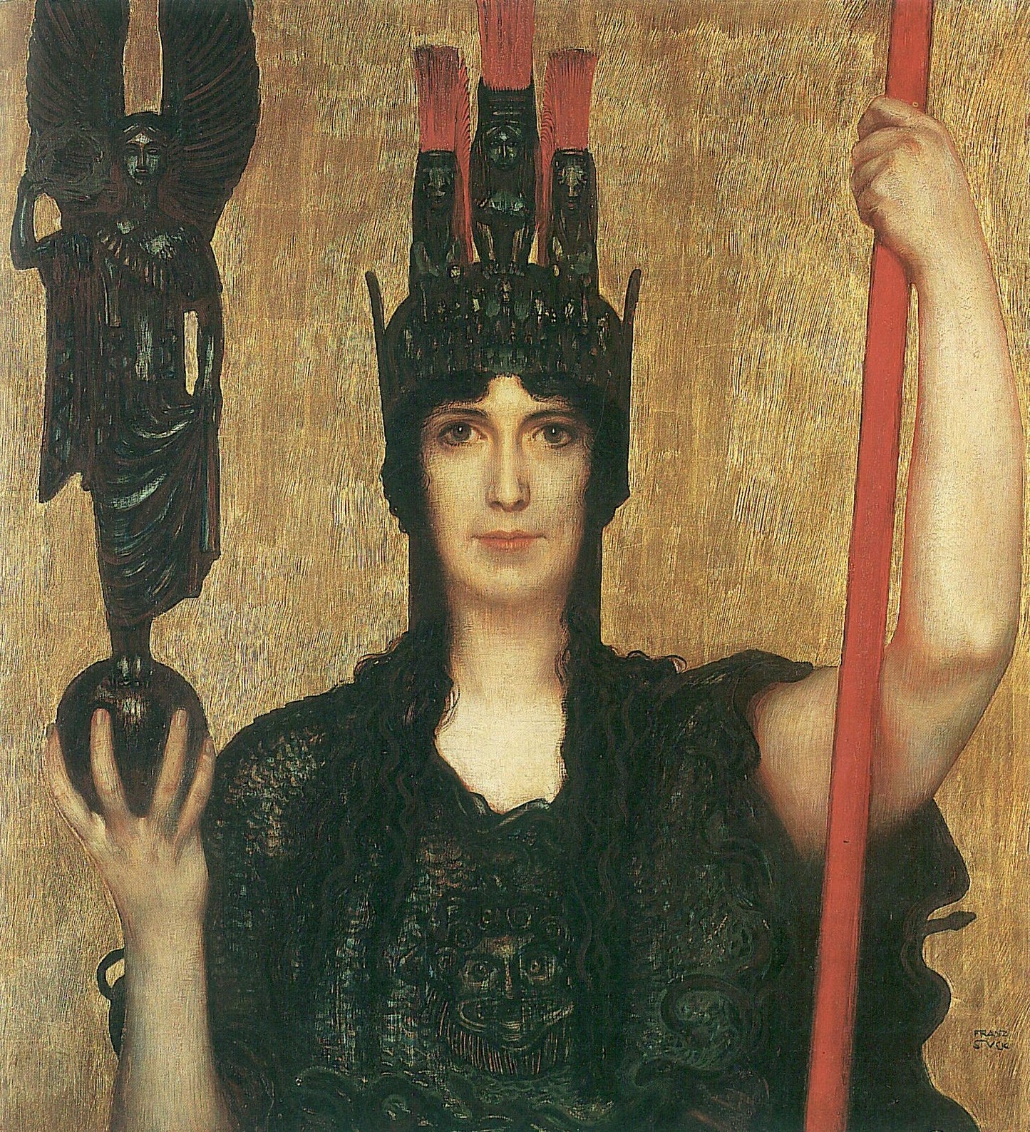 Pallas Athene - Franz Von Stuck