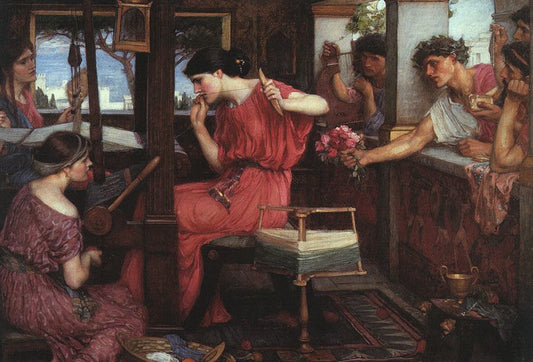 Consulting the Oracle -  John William Waterhouse