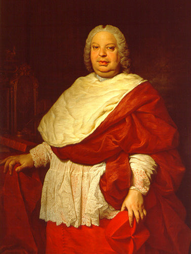 Portrait du cardinal Silvio Valenti-Gonzaga - Pierre Subleyras