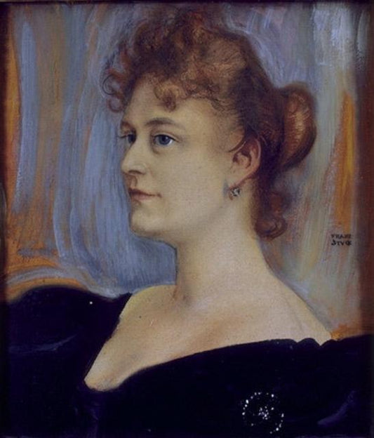 Portrait of Lillian Sanderson - Franz Von Stuck