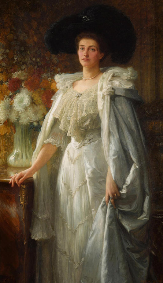 Portrait of Mrs Henry Reiss - Sir Francis Dicksee