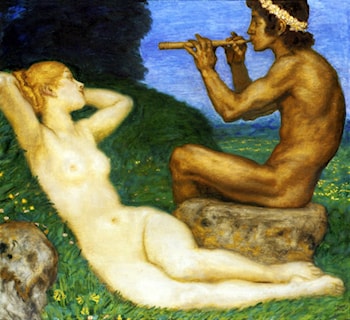 Springtime of Love - Franz Von Stuck