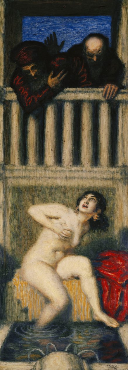 Susanna und Die Beiden Alten - Franz von stuck