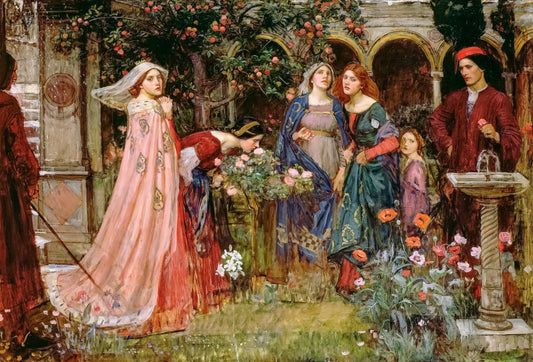 The Enchanted Garden - John William Waterhouse