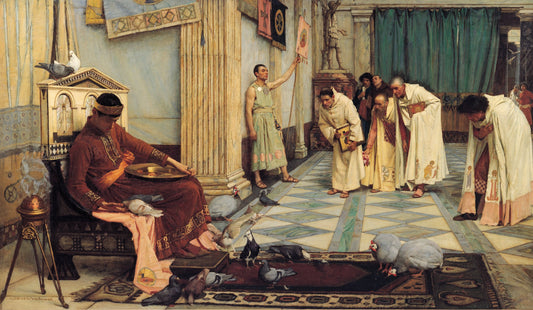 The Favourites of the Emperor Honorius - John William Waterhouse