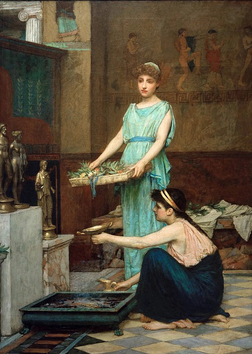 The Household Gods - John William Waterhouse