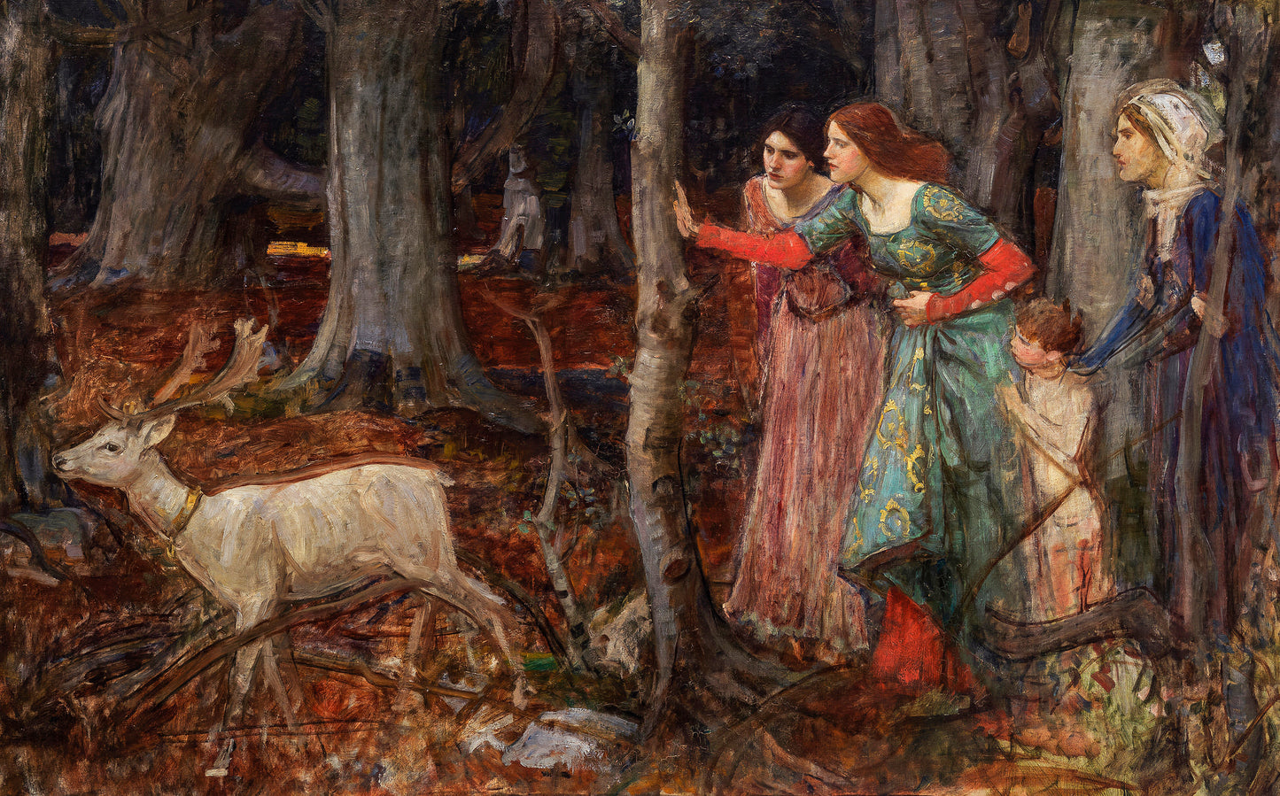 The Mystic Wood -  John William Waterhouse