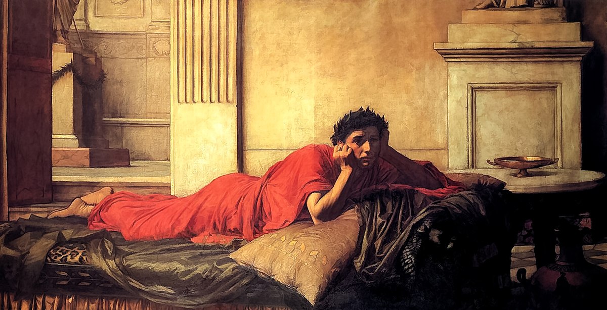 The Remorse of Nero after the Murder of his Mother -  John William Waterhouse