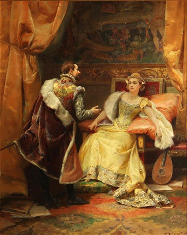 The Royal Audience - Cesare-Auguste Detti