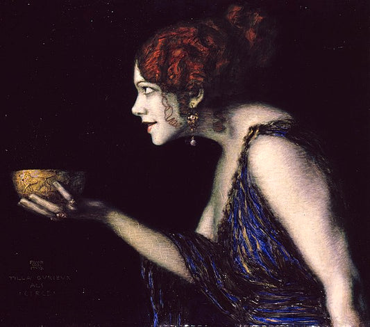 Tilla Durieux as Circé - Franz von stuck