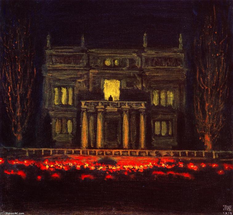 Torchlight Procession - Franz Von Stuck