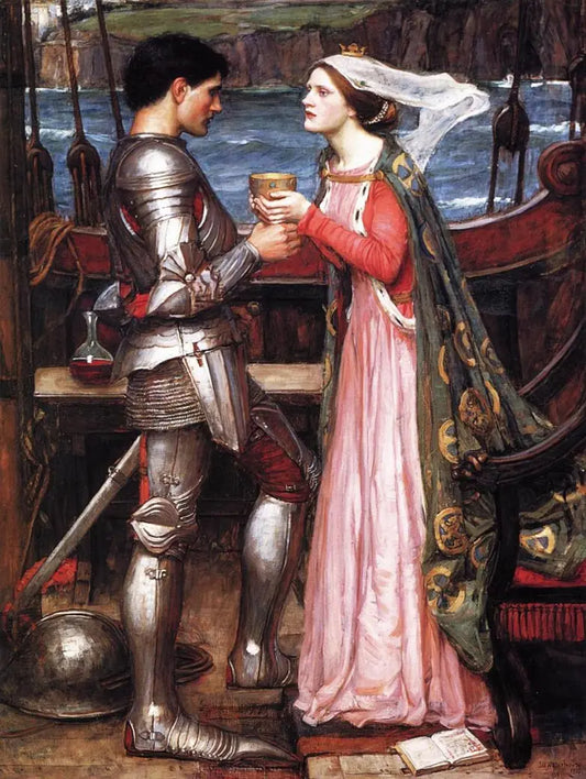 Tristram and Isolde 2 - John William Waterhouse