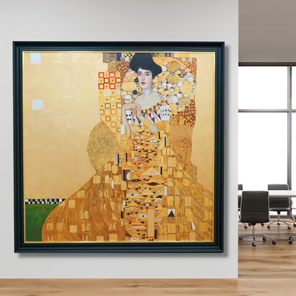 Portrait d'Adele Bloch-Bauer (Gustav Klimt) - Reproduction en stock - 200 x 200 cm - Reproductions de tableaux et peintures haut de gamme