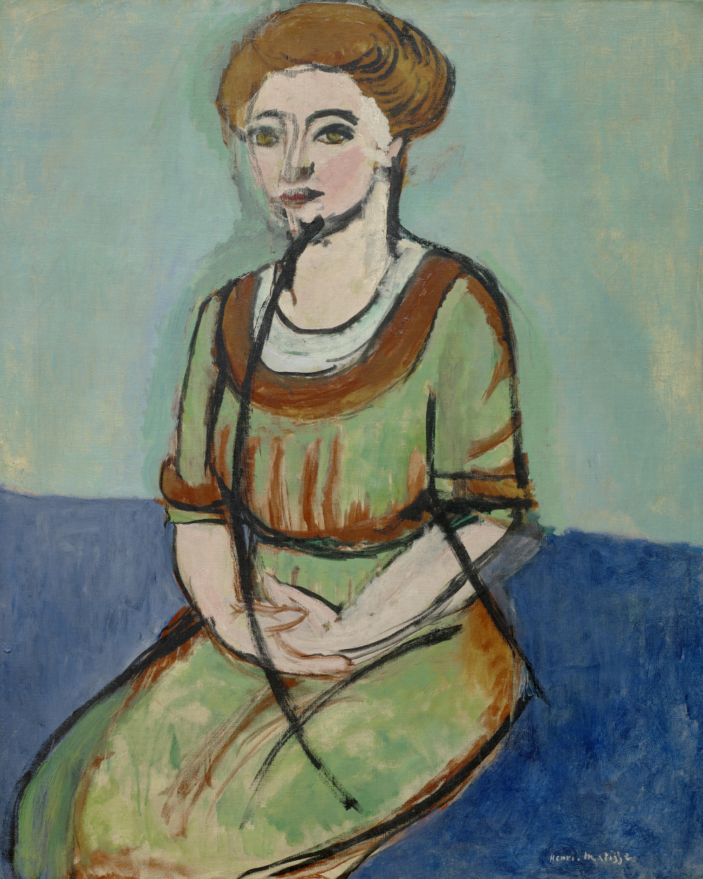 Portrait d'Olga Merson - Matisse - Reproductions de tableaux et peintures haut de gamme