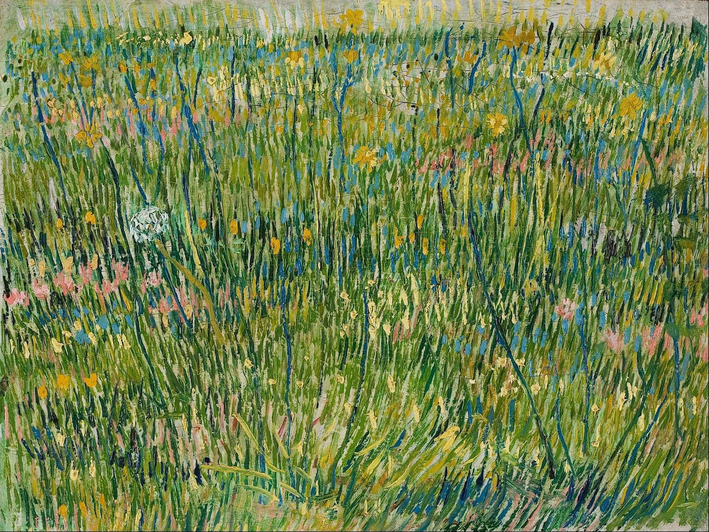 Patch d'herbe - Van Gogh - Reproductions de tableaux et peintures haut de gamme