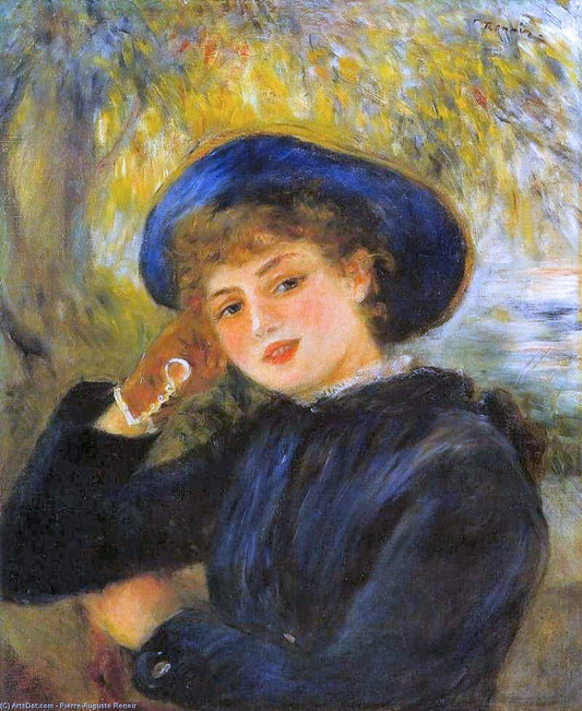 Mademoiselle Demarsy - Pierre-Auguste Renoir - Reproductions de tableaux et peintures haut de gamme