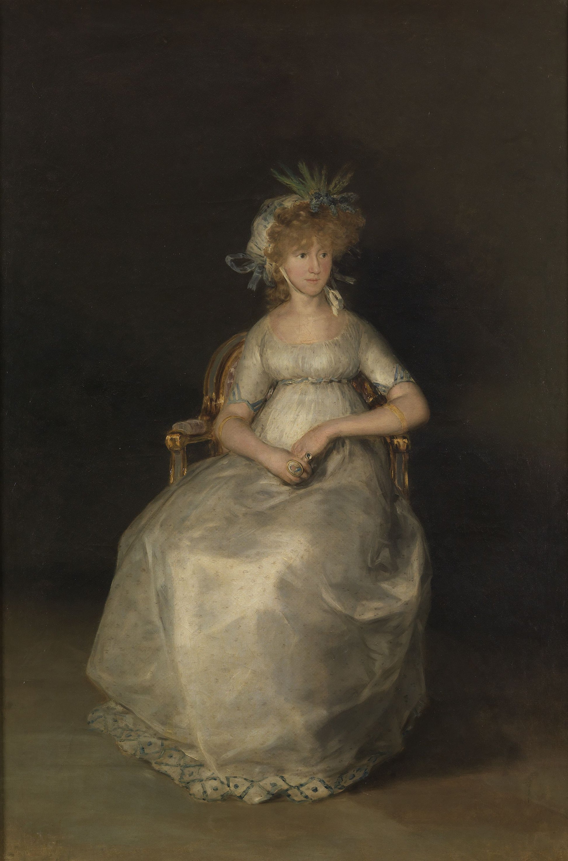 La Comtesse de Chinchón - Francisco de Goya - Reproductions de tableaux et peintures haut de gamme