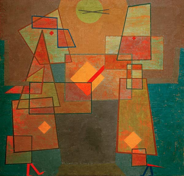 Dispute - Paul Klee - Reproductions de tableaux et peintures haut de gamme