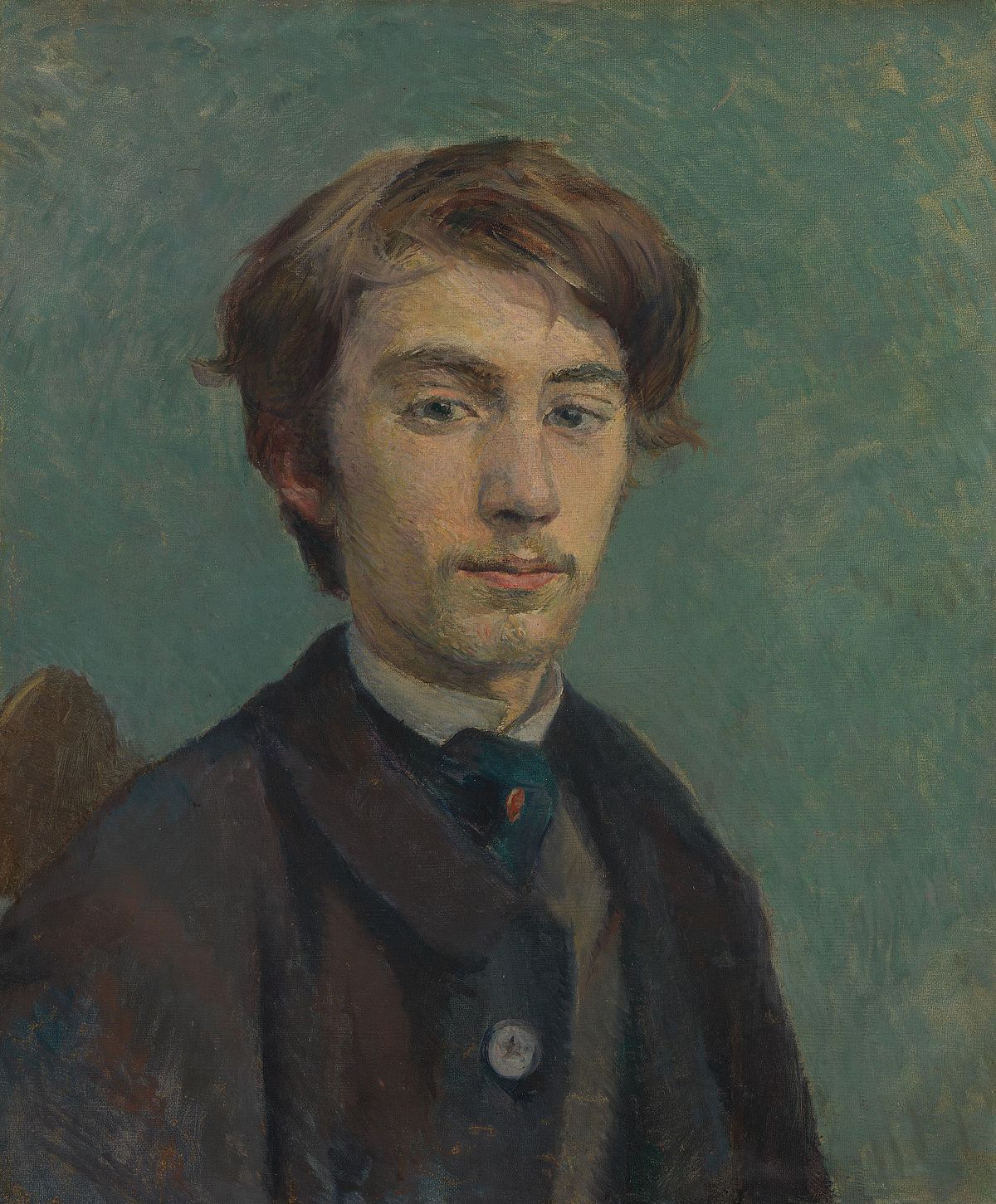 Portrait d'Émile Bernard - Toulouse Lautrec - Reproductions de tableaux et peintures haut de gamme