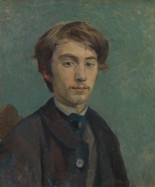 Portrait d'Émile Bernard - Toulouse Lautrec - Reproductions de tableaux et peintures haut de gamme