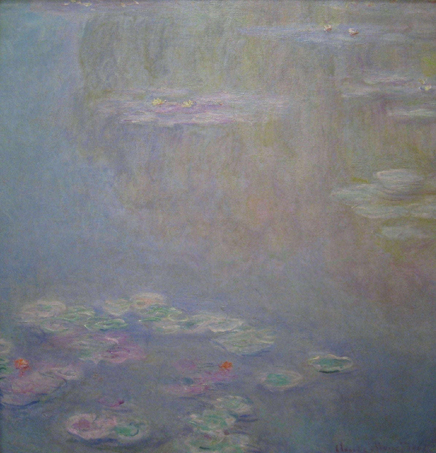 Nymphéas (W1733) - Claude Monet - Reproductions de tableaux et peintures haut de gamme