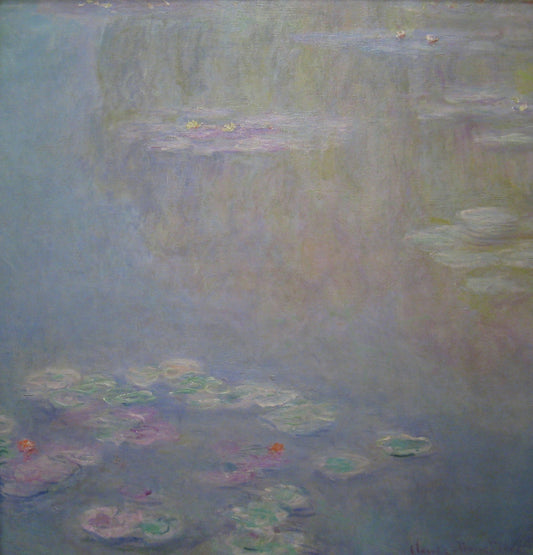 Nymphéas (W1733) - Claude Monet - Reproductions de tableaux et peintures haut de gamme